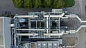 Was hier wie ein komplexes Labyrinth aus Rohren wirkt, ist ein zentraler Baustein für der Rauchgasreinigung der Müllverwertungsanlage